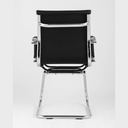 Кресло для посетителей TopChairs Visit черное 