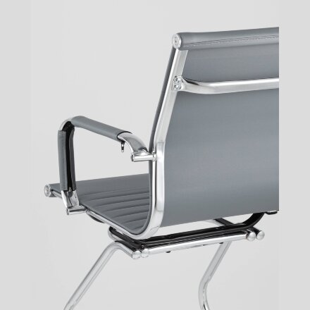 Кресло для посетителей TopChairs Visit черное 