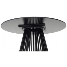 Керамический стол Terni 120 керамика черный мрамор матовый matt black marble solid ceramic / черный