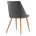 Стул на металлокаркасе Morgan dark gray / wood 