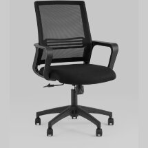 Кресло офисное TopChairs Simplex черный