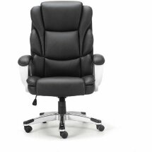 Кресло офисное BRABIX PREMIUM &quot;Rest EX-555&quot;, пружинный блок, экокожа, черное, 531938