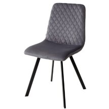 Стул DAIQUIRI BLUVEL-14 GREY, велюр М-City