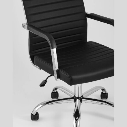 Кресло офисное TopChairs Unit черное 