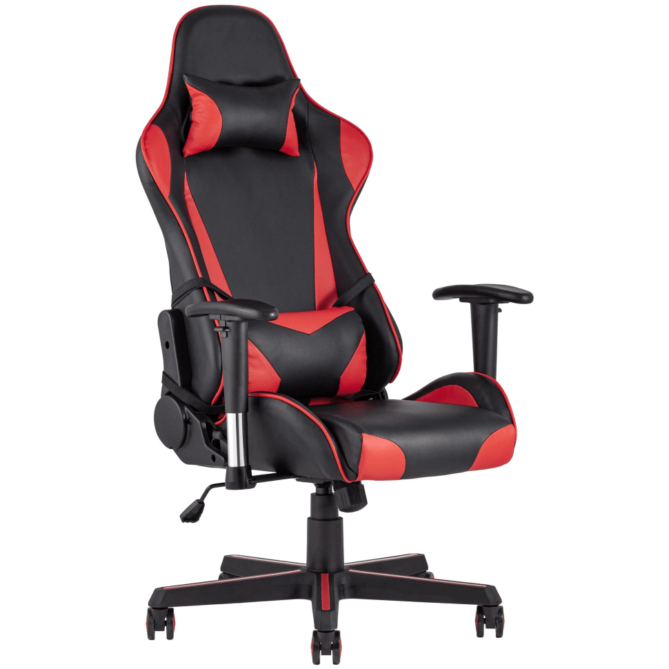 Кресло игровое TopChairs Racer черно-красное Кресло игровое TopChairs Racer черно-красное