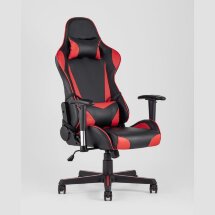 Кресло игровое TopChairs Racer черно-красное