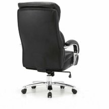 Кресло офисное BRABIX PREMIUM &quot;Pride HD-100&quot;, НАГРУЗКА до 250 кг, натуральная кожа, черное, 531940
