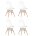 Стул Eames Style DSW белый x4 