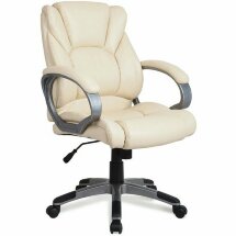 Кресло офисное BRABIX &quot;Eldorado EX-504&quot;, экокожа, бежевое, 531167