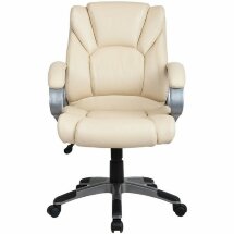 Кресло офисное BRABIX &quot;Eldorado EX-504&quot;, экокожа, бежевое, 531167