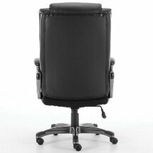 Кресло офисное BRABIX PREMIUM &quot;Solid HD-005&quot;, НАГРУЗКА до 180 кг, рециклированная кожа, черное, 531941