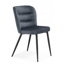Стул на металлокаркасе Kilian dark gray / black