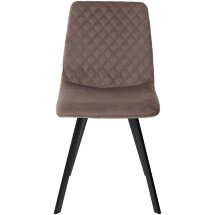 Стул DAIQUIRI BLUVEL-38 LATTE, велюр М-City