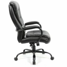 Кресло офисное BRABIX PREMIUM &quot;Heavy Duty HD-004&quot;, НАГРУЗКА до 200 кг, экокожа, черное, 531942