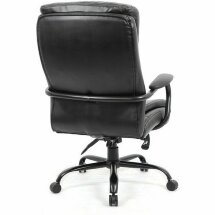 Кресло офисное BRABIX PREMIUM &quot;Heavy Duty HD-004&quot;, НАГРУЗКА до 200 кг, экокожа, черное, 531942