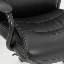 Кресло офисное BRABIX PREMIUM &quot;Heavy Duty HD-004&quot;, НАГРУЗКА до 200 кг, экокожа, черное, 531942