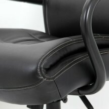 Кресло офисное BRABIX PREMIUM &quot;Heavy Duty HD-004&quot;, НАГРУЗКА до 200 кг, экокожа, черное, 531942