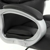 Кресло офисное BRABIX PREMIUM Blocks HD-008, НАГРУЗКА до 200 кг, экокожа, черное, 531944