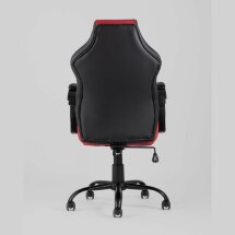 Игровое кресло Stool Group компьютерное TopChairs Racer Midi черно-красное геймерское