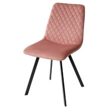 Стул DAIQUIRI BLUVEL-52 PINK, велюр М-City