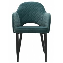 Стул на металлокаркасе Vener green