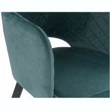 Стул на металлокаркасе Vener green