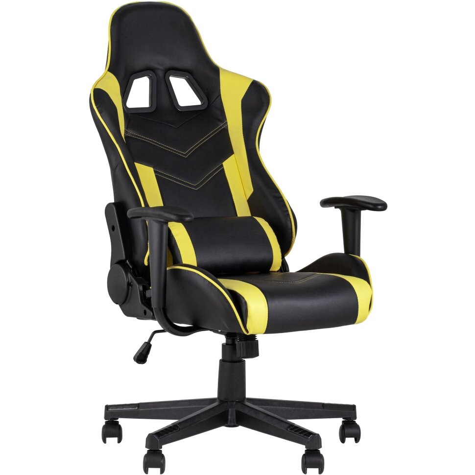 Игровое кресло TopChairs TopChairs Impala желтое геймерское Игровое кресло TopChairs TopChairs Impala желтое геймерское