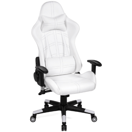 Компьютерное кресло Blanc white / black 