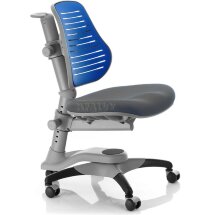 Кресло детское Comf-Pro Oxford C3 серый с синим