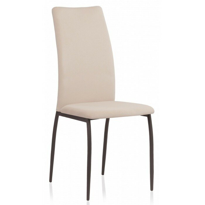 Стул на металлокаркасе Tod beige / black Стул на металлокаркасе Tod beige / black