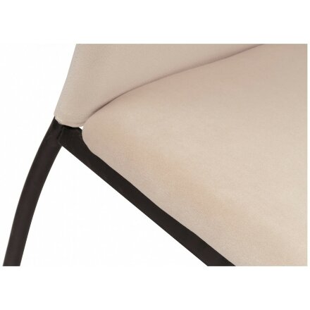 Стул на металлокаркасе Tod beige / black 