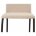 Стул на металлокаркасе Tod beige / black 