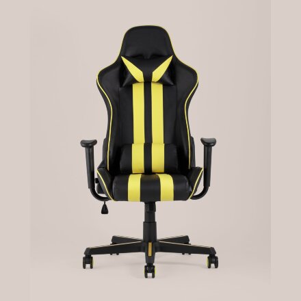 Игровое кресло TopChairs TopChairs Camaro желтое геймерское 