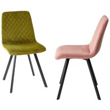 Стул DAIQUIRI BLUVEL-75 OLIVA, велюр М-City