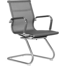 Офисное кресло для посетителей DOBRIN CODY MESH, серый