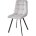 Стул CHILLI SQUARE BLUVEL-03 LIGHT GREY, велюр М-City 