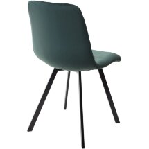 Стул DAIQUIRI BLUVEL-78 GREEN, велюр М-City