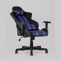 Игровое кресло Stool Group компьютерное TopChairs Camaro синее геймерское