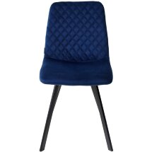 Стул DAIQUIRI BLUVEL-86 NAVY BLUE, велюр М-City