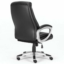 Кресло офисное BRABIX PREMIUM &quot;Grand EX-501&quot;, рециклированная кожа, черное, 531950