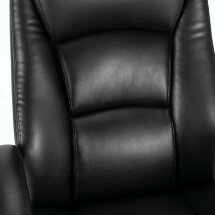 Кресло офисное BRABIX PREMIUM &quot;Grand EX-501&quot;, рециклированная кожа, черное, 531950