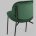 Стул Stool Group для кухни Стенли велюр зелёный металлические ножки 