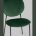 Стул Stool Group для кухни Стенли велюр зелёный металлические ножки 