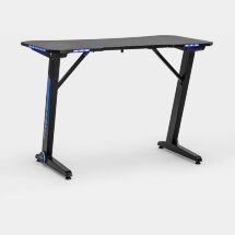 Стол геймерский Stool Group компьютерный игровой для геймеров TopChairs Arena LED черный