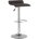 Стул барный Stool Group Хай-Тек коричневый, хром, газ-лифт, экокожа 