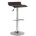 Стул барный Stool Group Хай-Тек коричневый, хром, газ-лифт, экокожа 