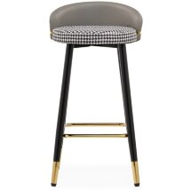 Барный стул Kardial gray / black