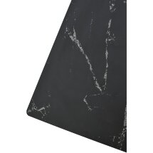 Стол FONDI 180 MARBLES NERO KL-116 Черный мрамор матовый, итальянская керамика/ черн.каркас, ®DISAUR