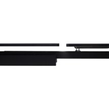 Стол FONDI 180 MARBLES NERO KL-116 Черный мрамор матовый, итальянская керамика/ черн.каркас, ®DISAUR