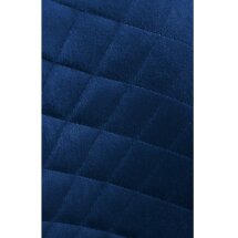 Стул на металлокаркасе Dabl dark blue / gold